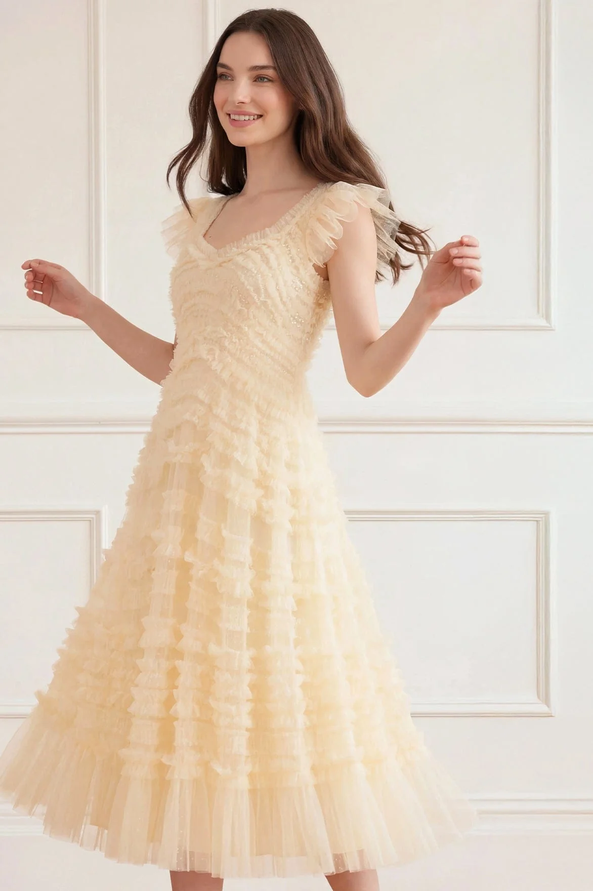 Amara Backless Ballerina Dress - Image 4