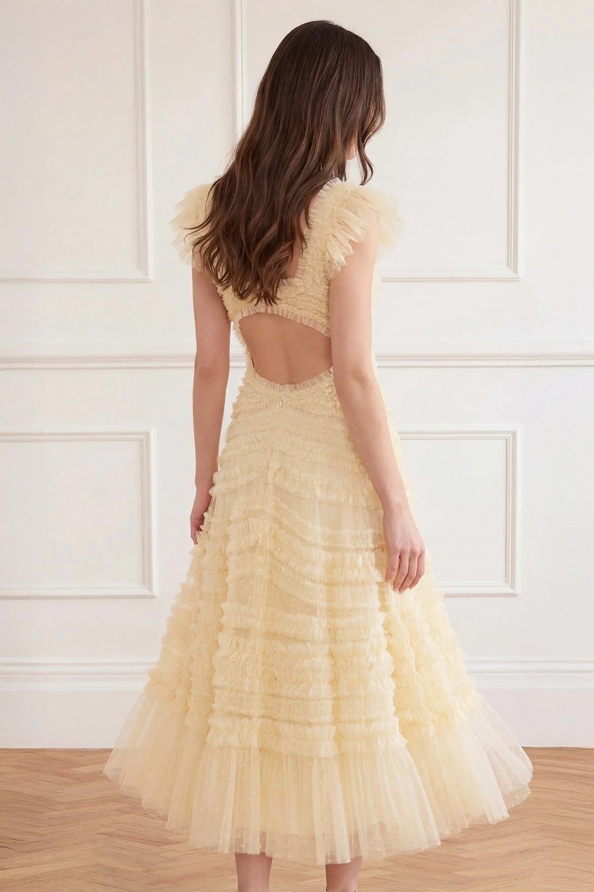 Amara Backless Ballerina Dress - Image 6