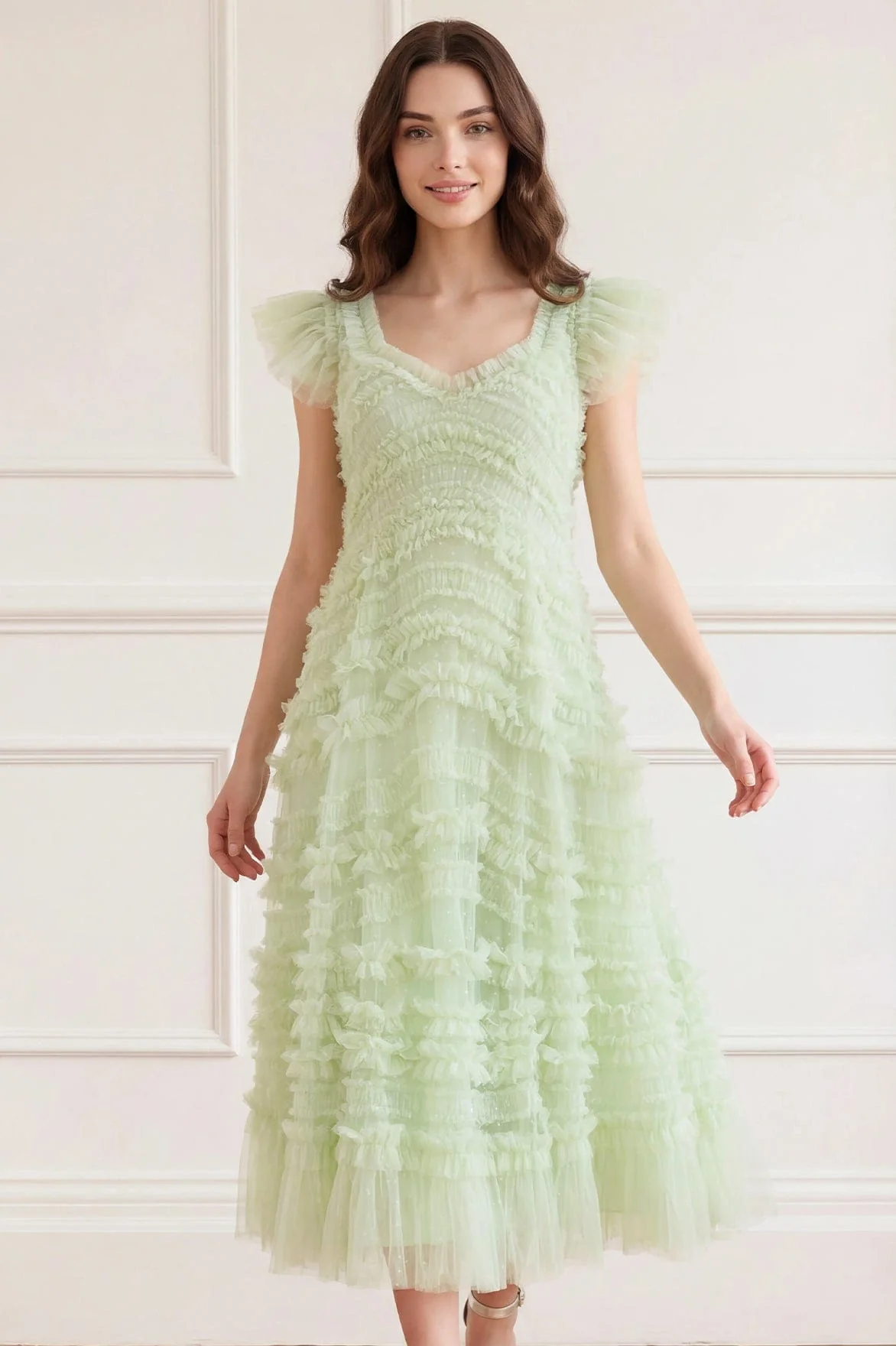 Amara Backless Ballerina Dress - Image 4