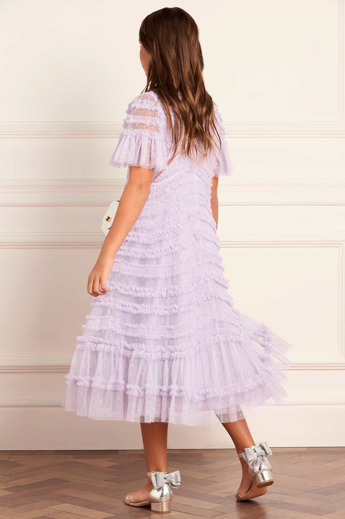 Amara Ruffle Kids Dress - Image 4