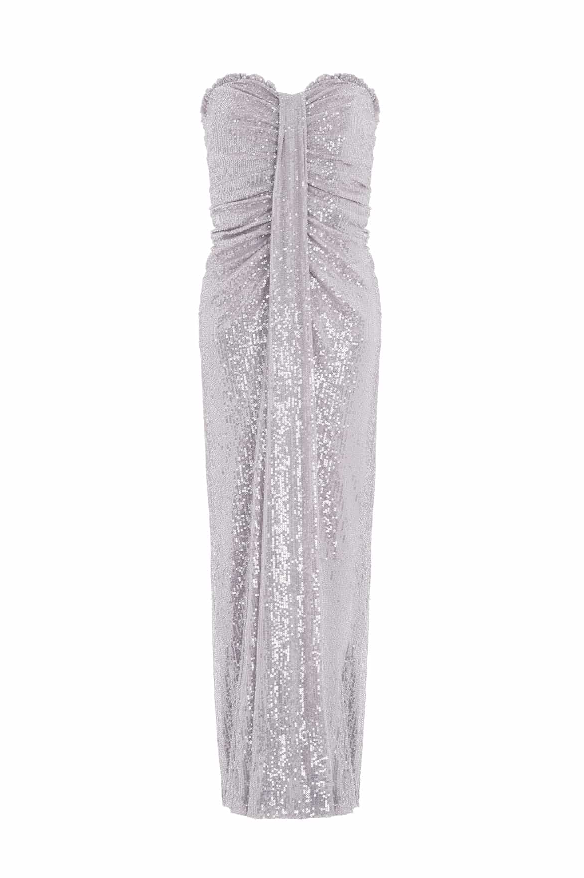 Amora Strapless Ankle Gown - Image 3
