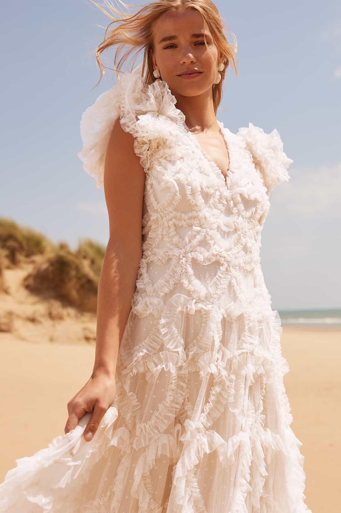 Amorette V-Neck Gown - Image 6