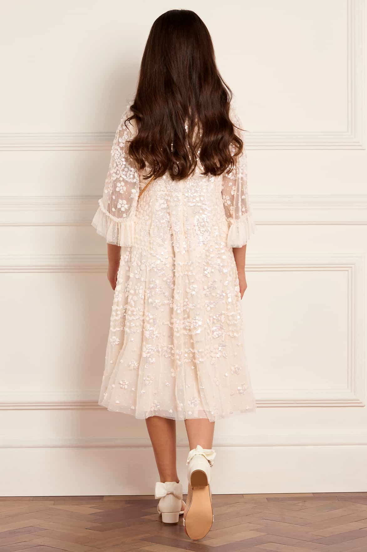 Anais Sequin Kids Dress - Image 4