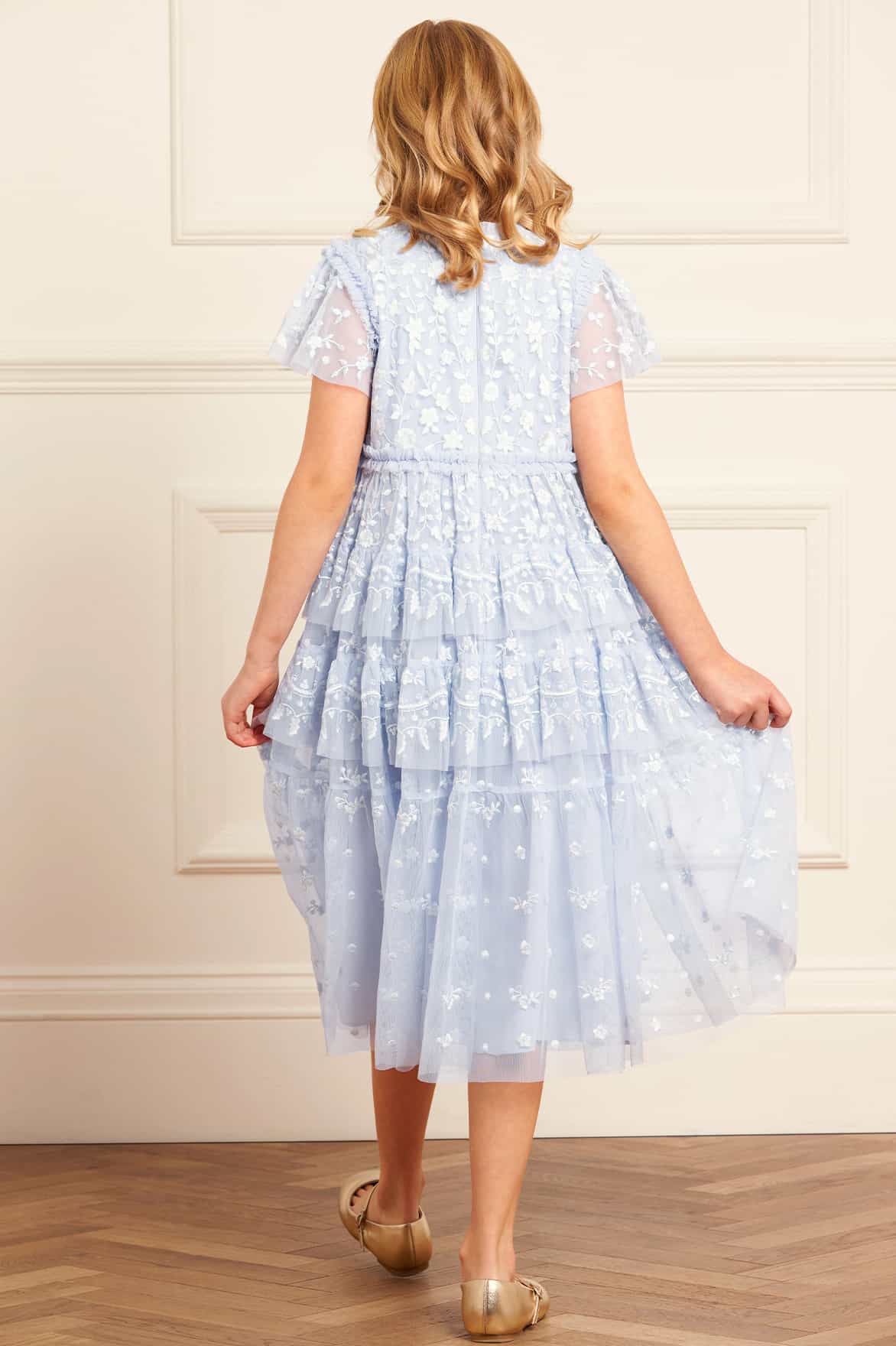 Angelica Lace Kids Dress - Image 3