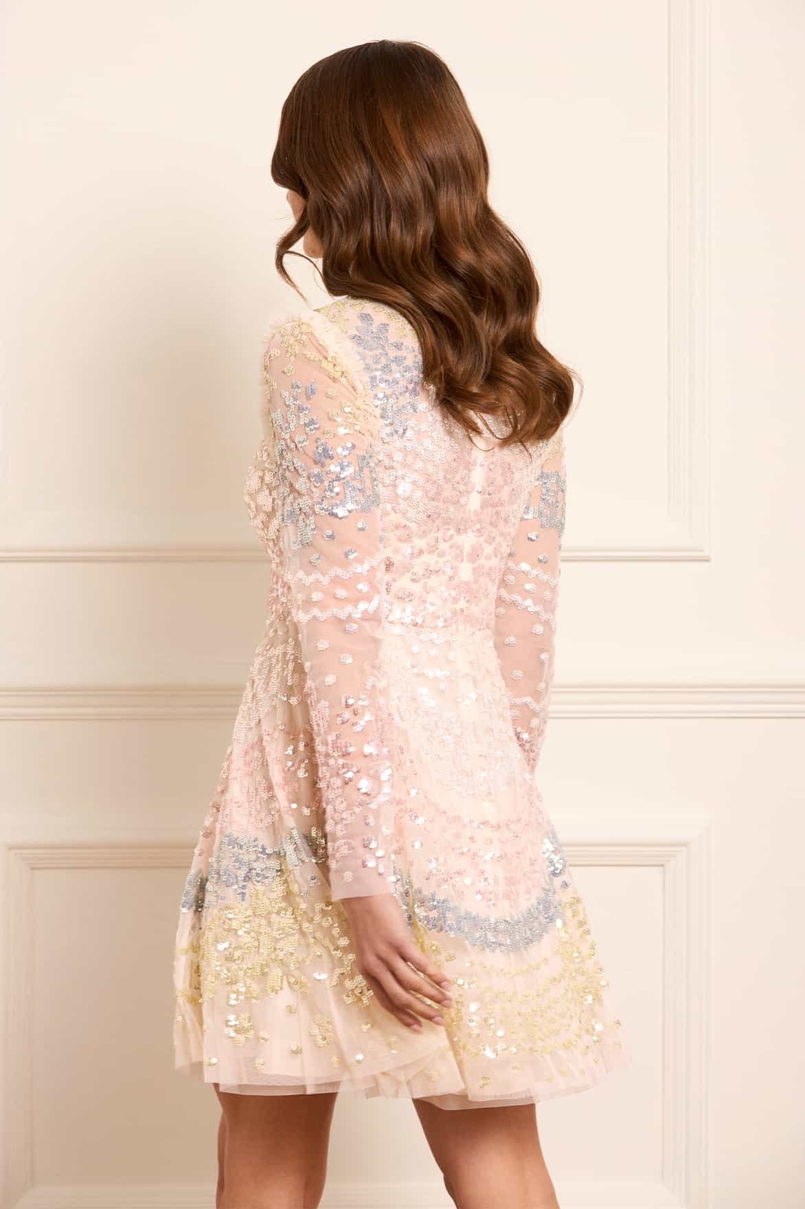 Angeline Sequin Mini Dress - Image 4