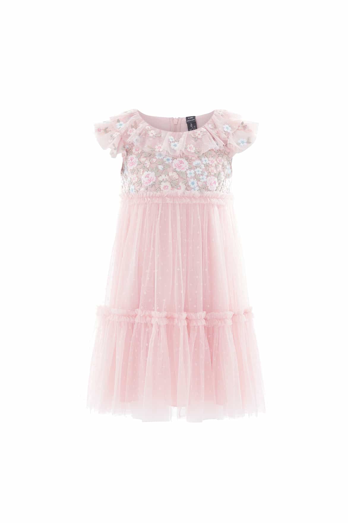 Antoinettes Floral Bodice Kids Dress - Image 3