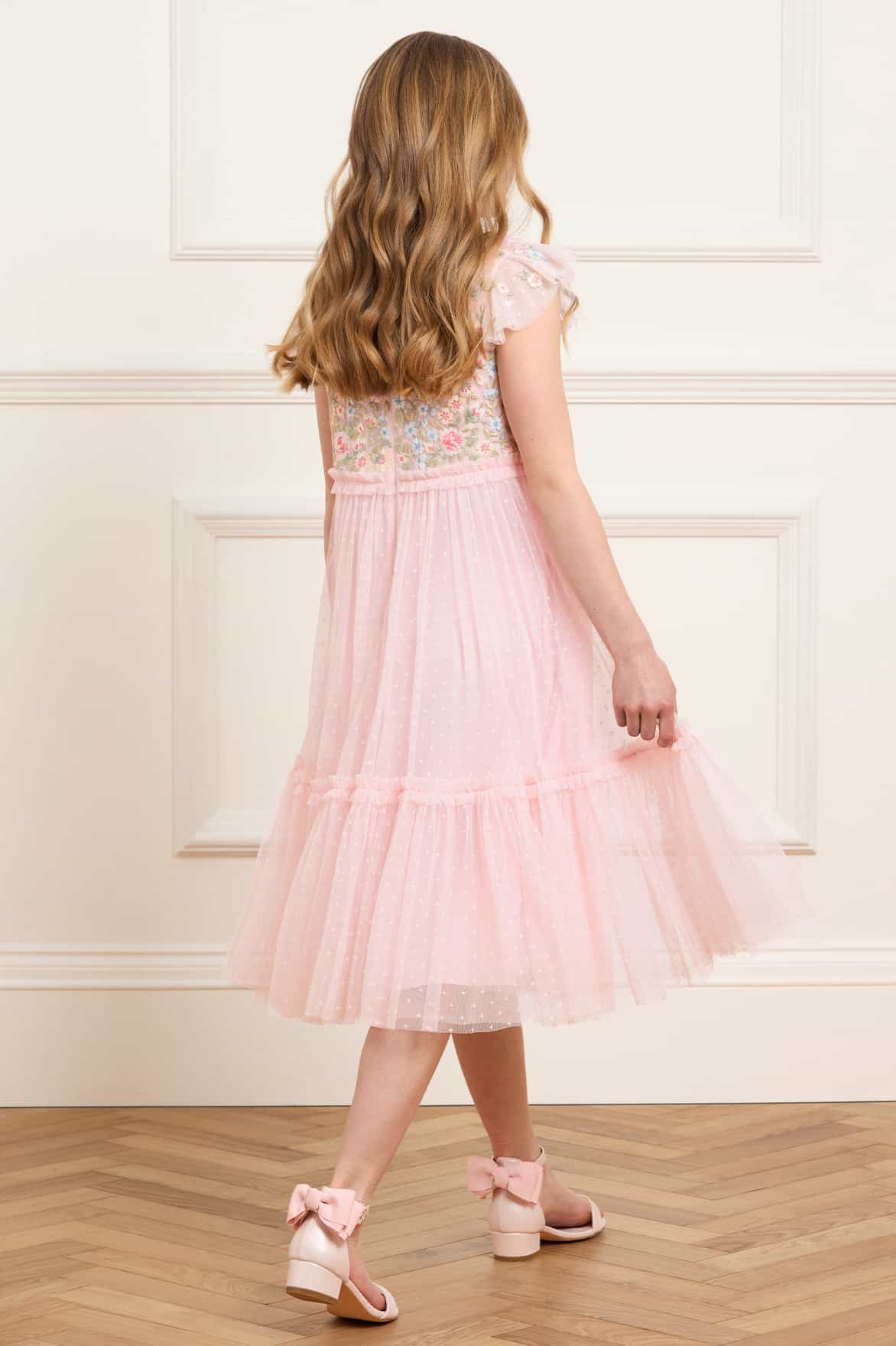 Antoinettes Floral Bodice Kids Dress - Image 5