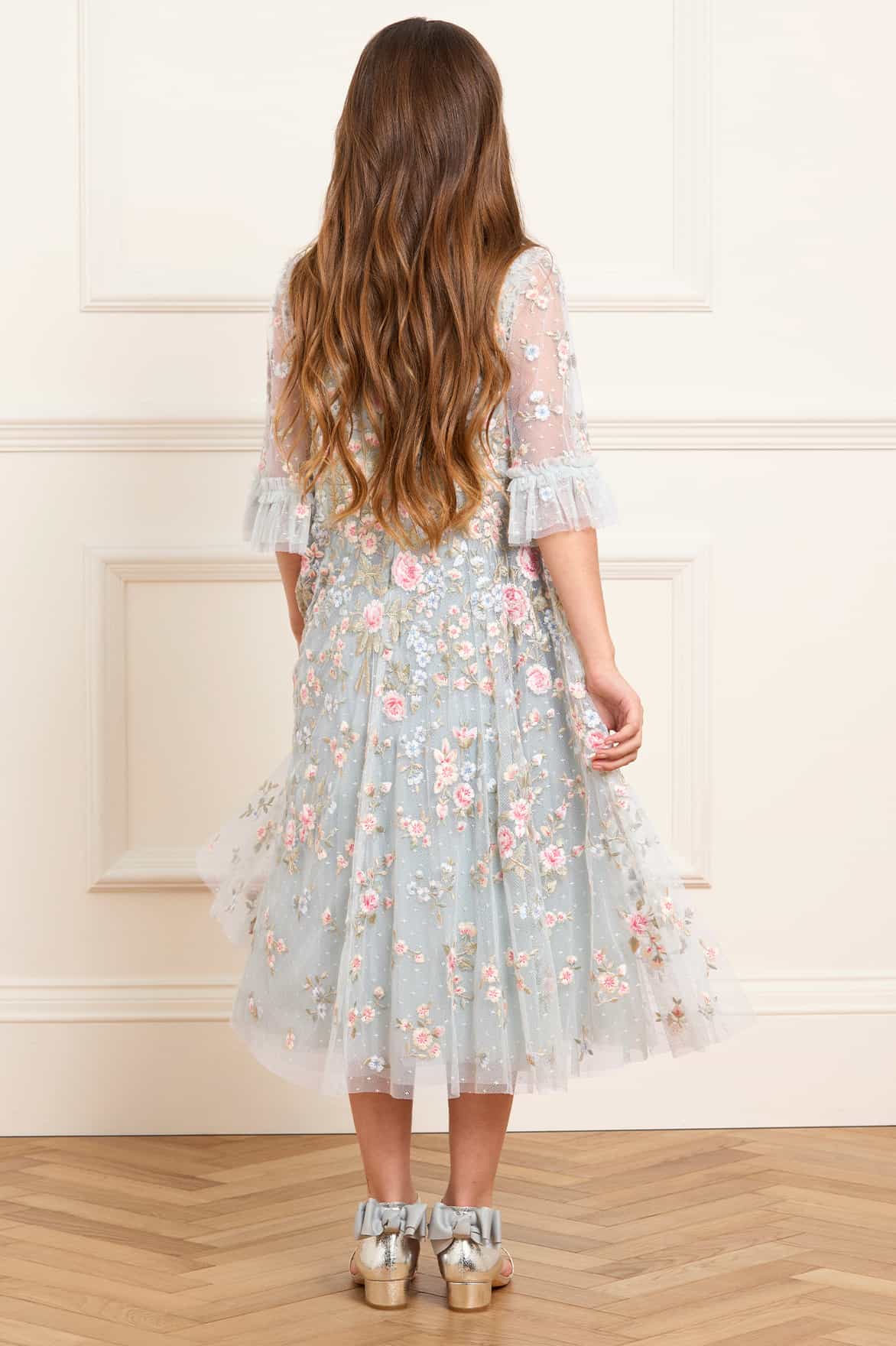 Antoinettes Floral Kids Dress - Image 3