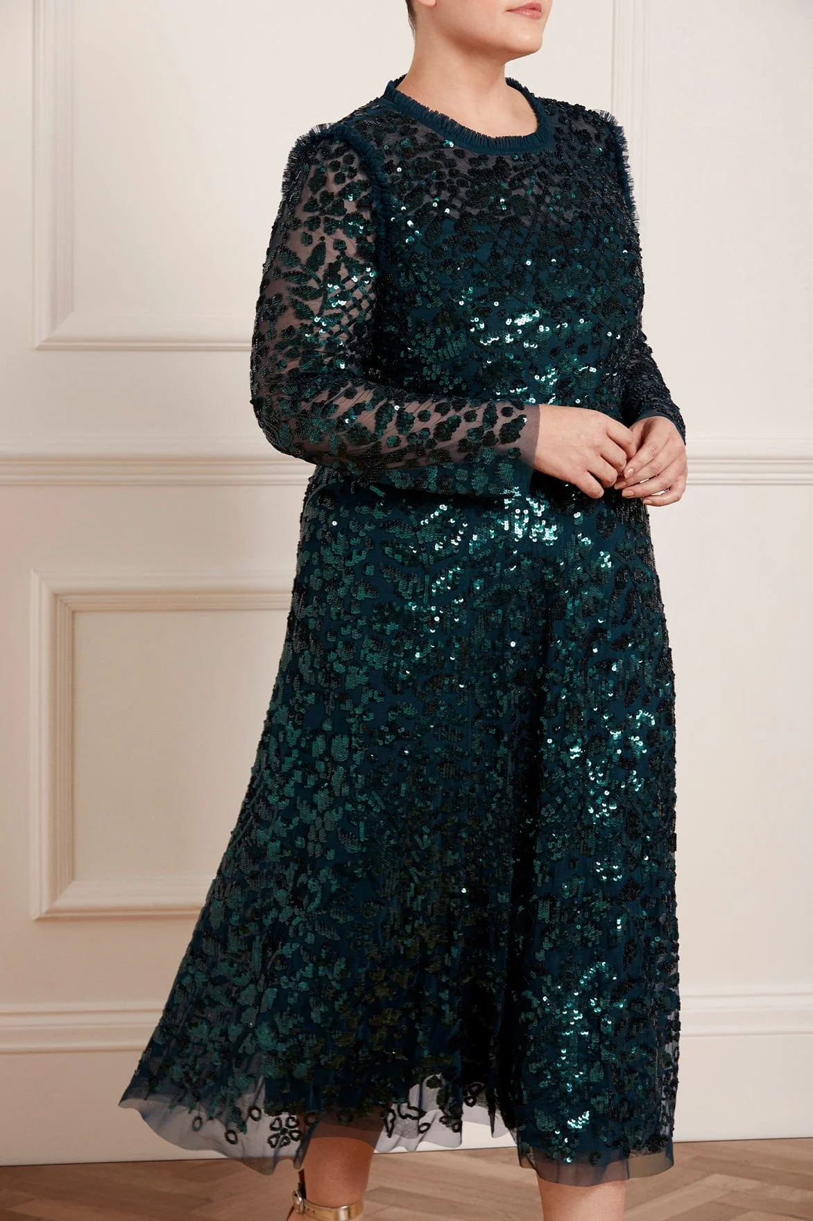 Aurelia Long Sleeve Ballerina Dress - Image 3