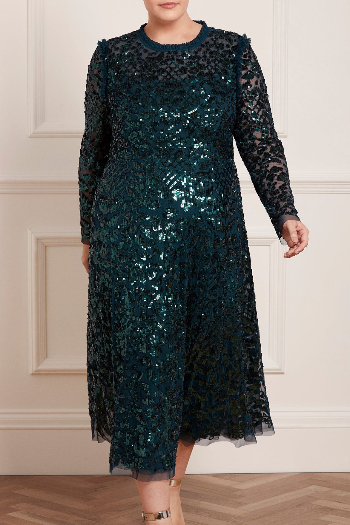 Aurelia Long Sleeve Ballerina Dress - Image 4
