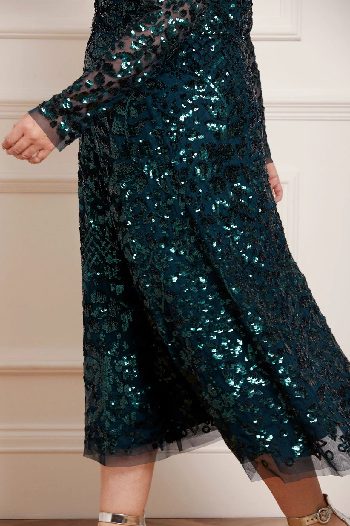Aurelia Long Sleeve Ballerina Dress - Image 6