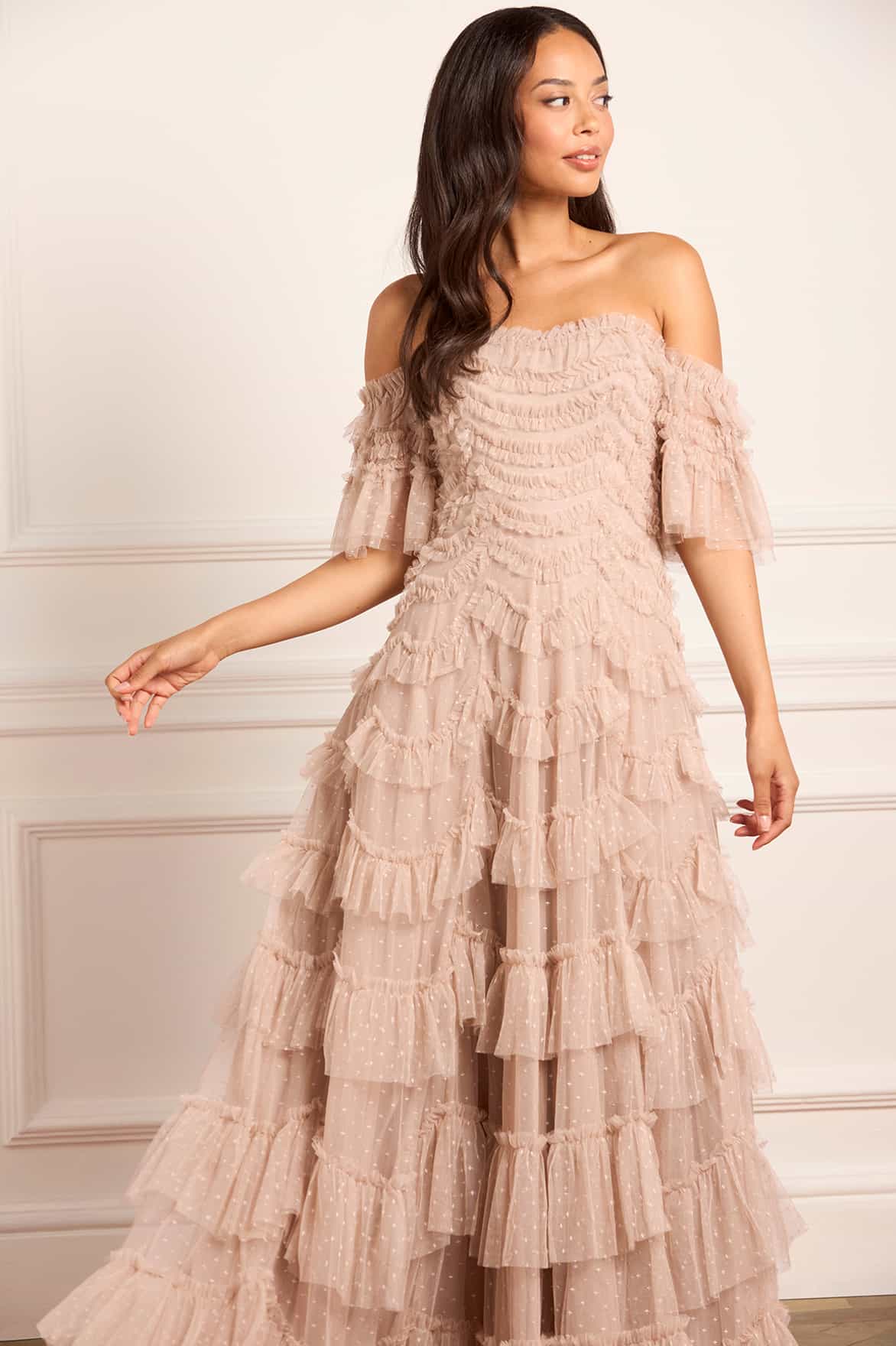 Aviana Off-Shoulder Gown - Image 4