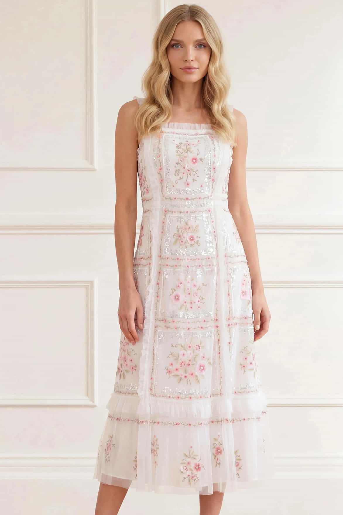 Blossom Bib Ballerina Dress - Image 3