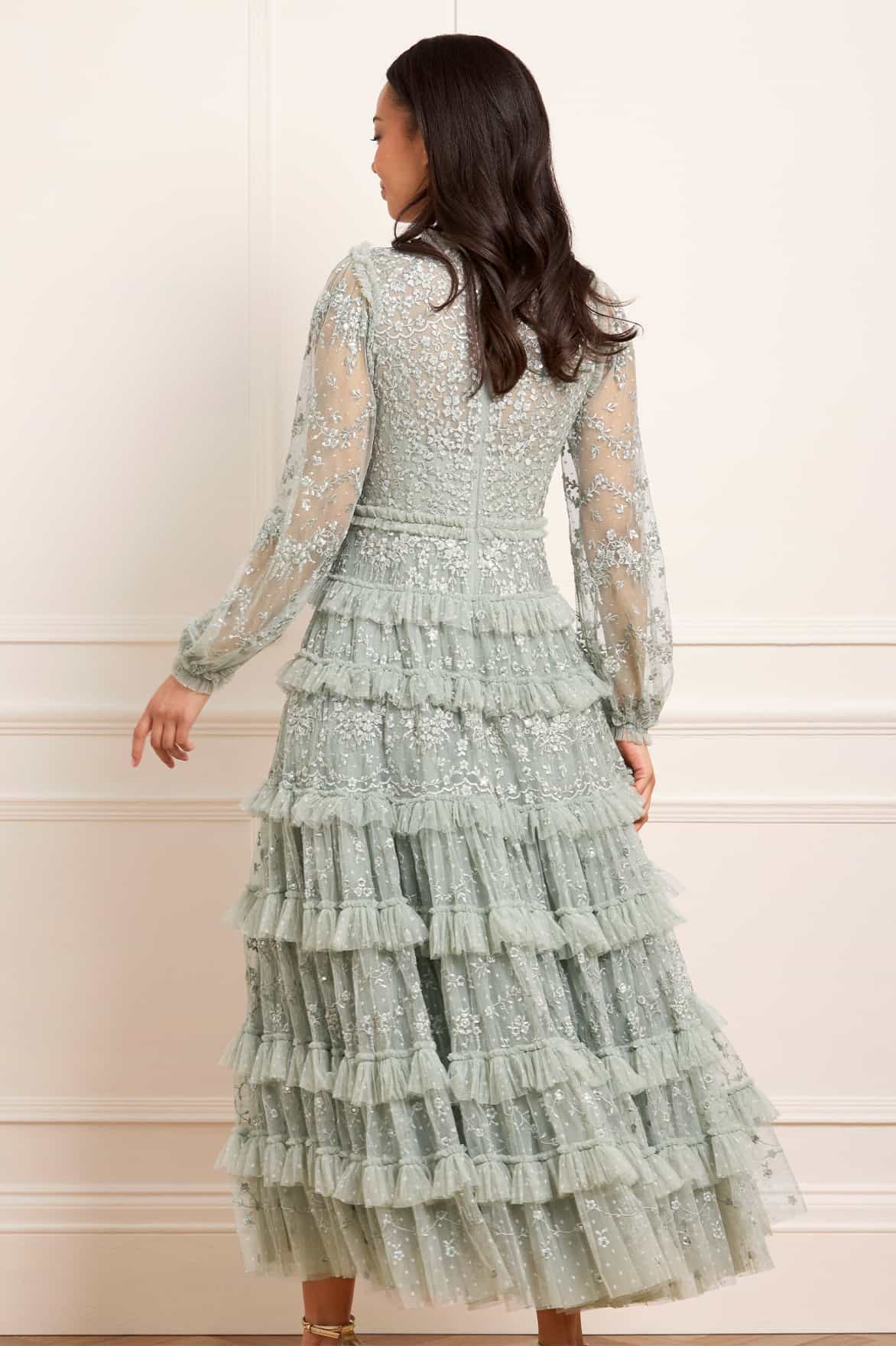 Blossom Lace Ankle Gown - Image 5