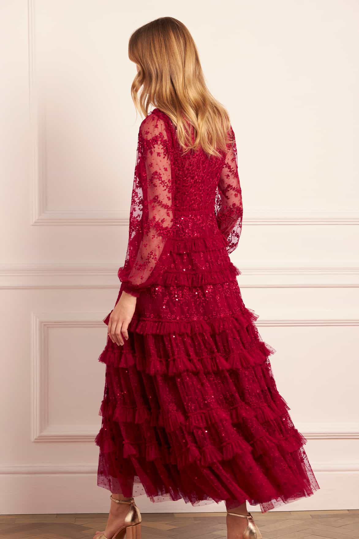 Blossom Lace Ankle Gown - Image 4