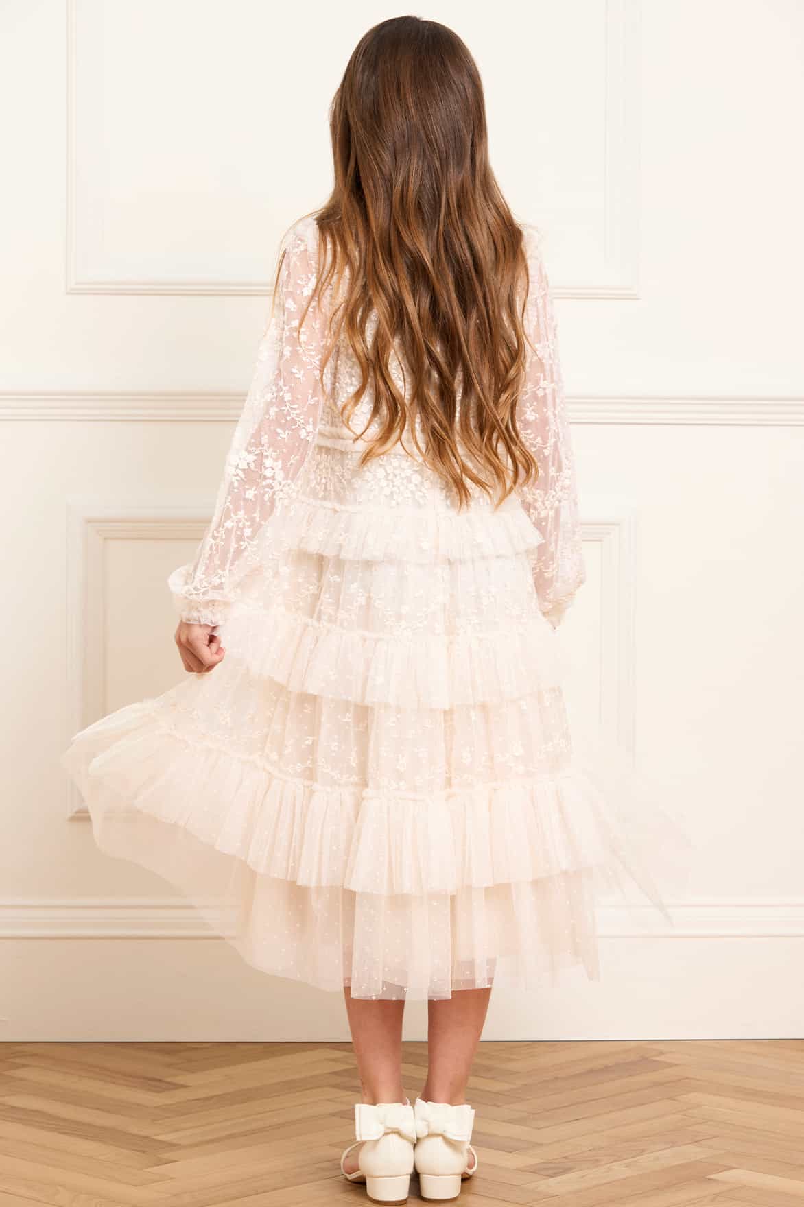 Blossom Lace Kids Dress - Image 5