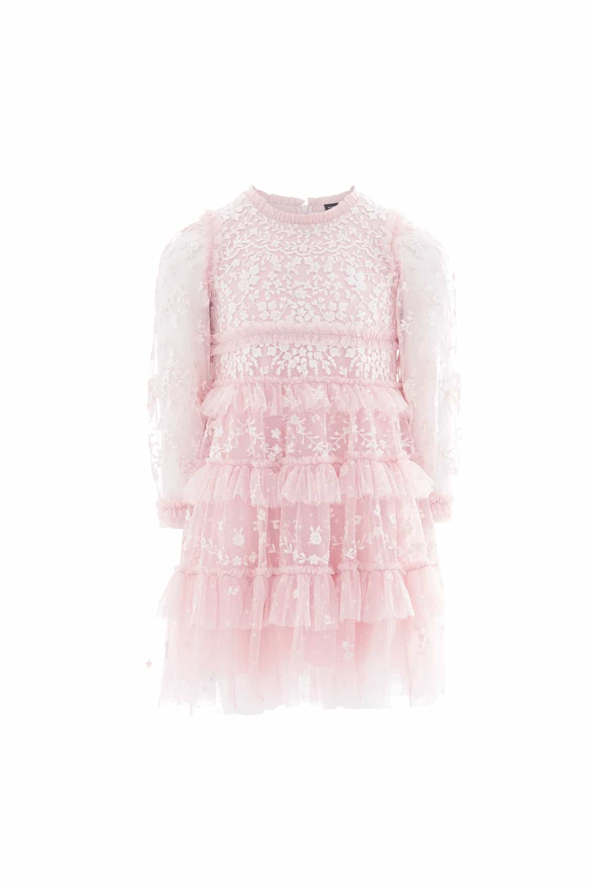 Blossom Lace Kids Dress - Image 2