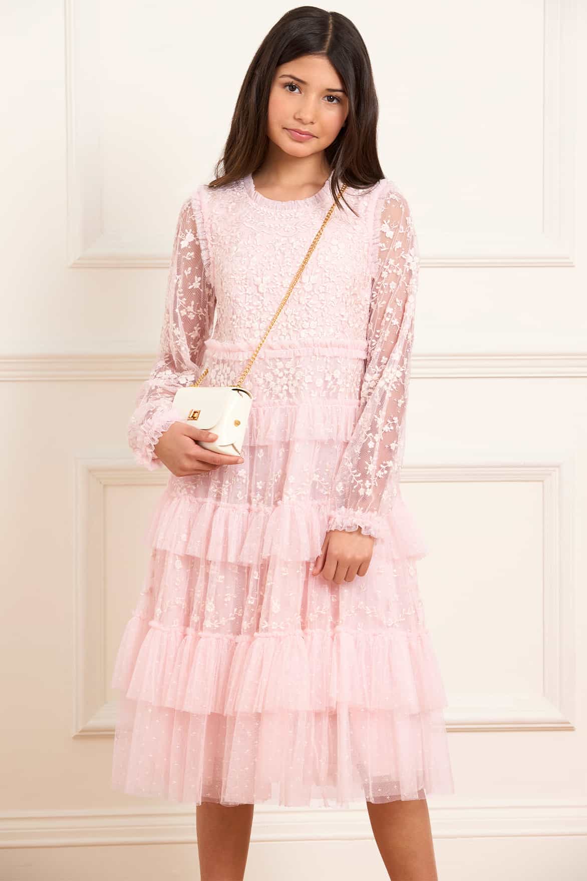 Blossom Lace Kids Dress - Image 3