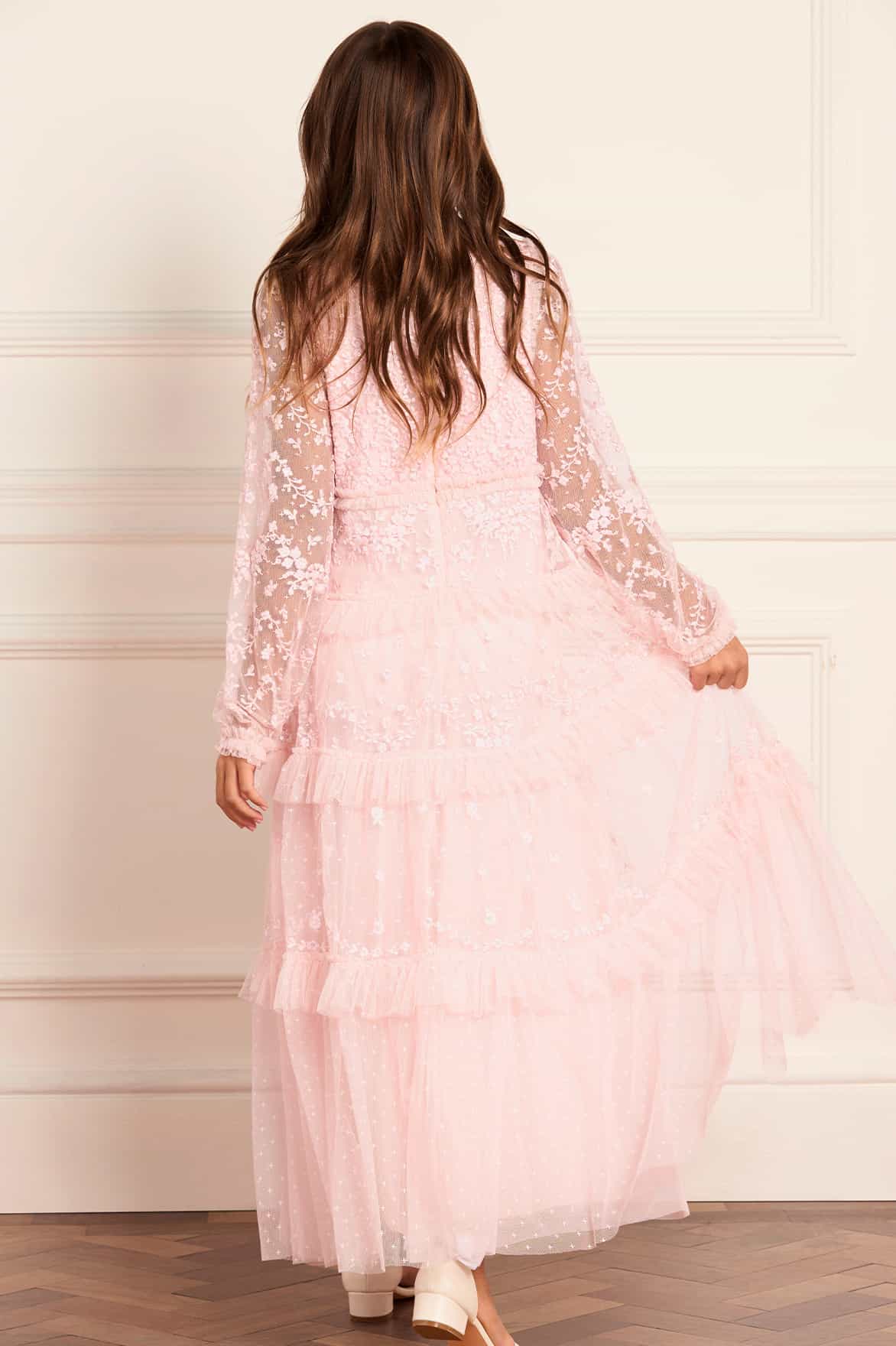 Blossom Lace Kids Gown - Image 4