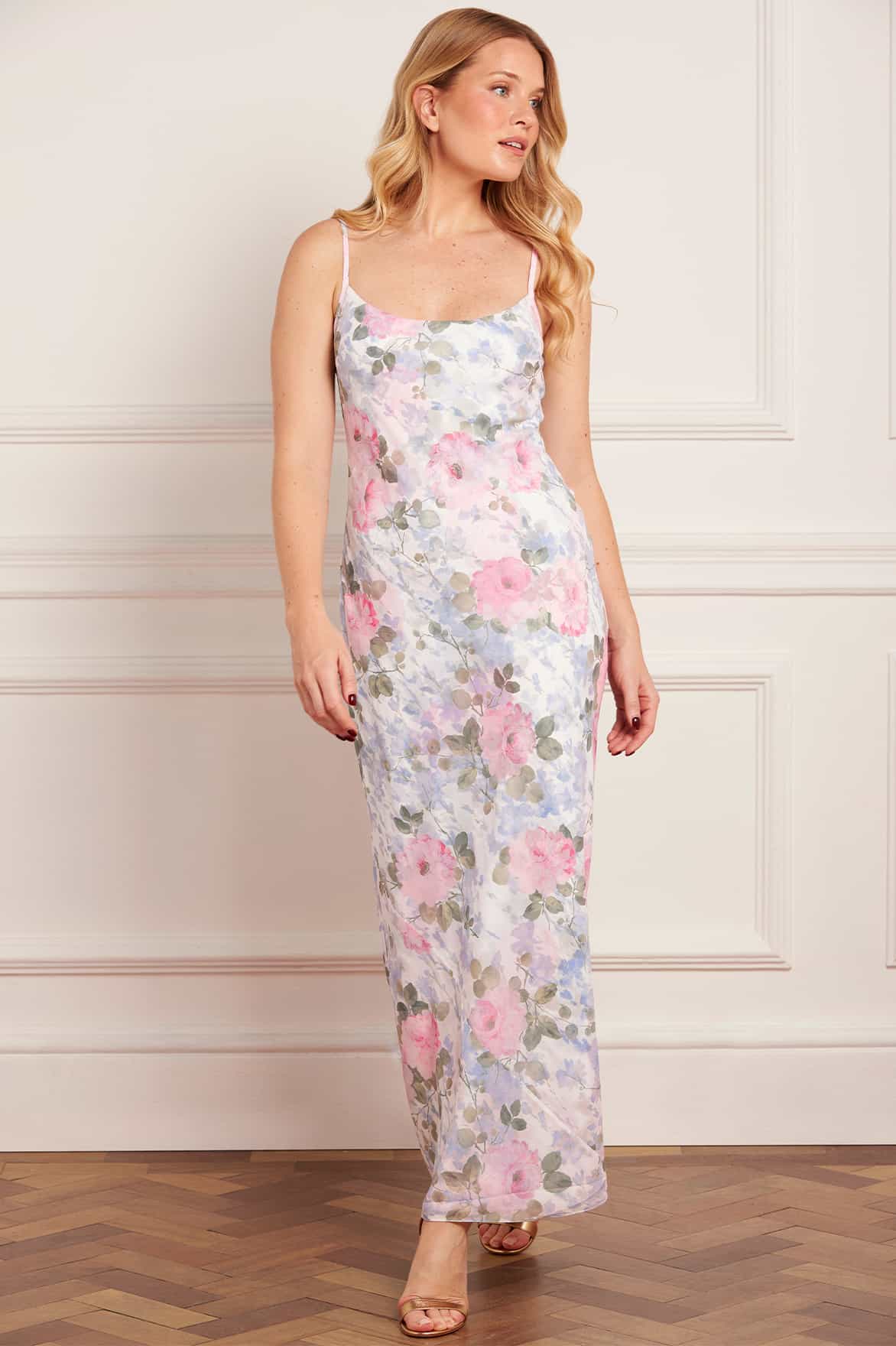 Camille's Garden Chiffon Cami Gown - Image 2