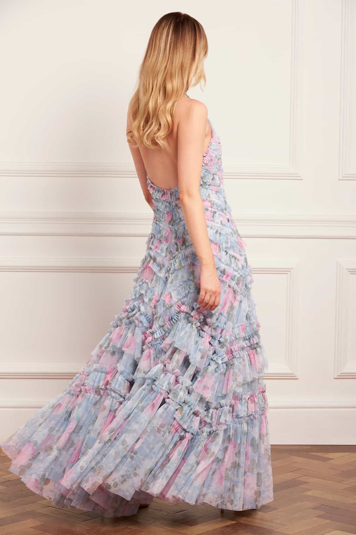 Camille's Garden Elia Halter-Neck Gown - Image 6