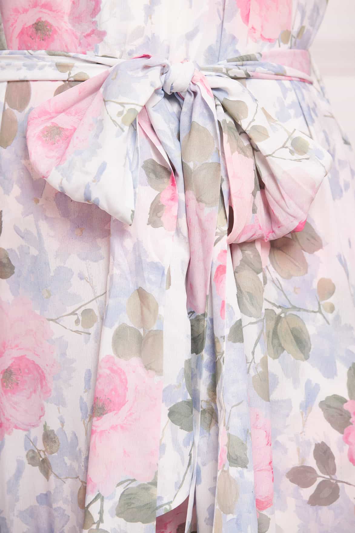 Camille's Garden Louisa Chiffon Ankle Gown - Image 5