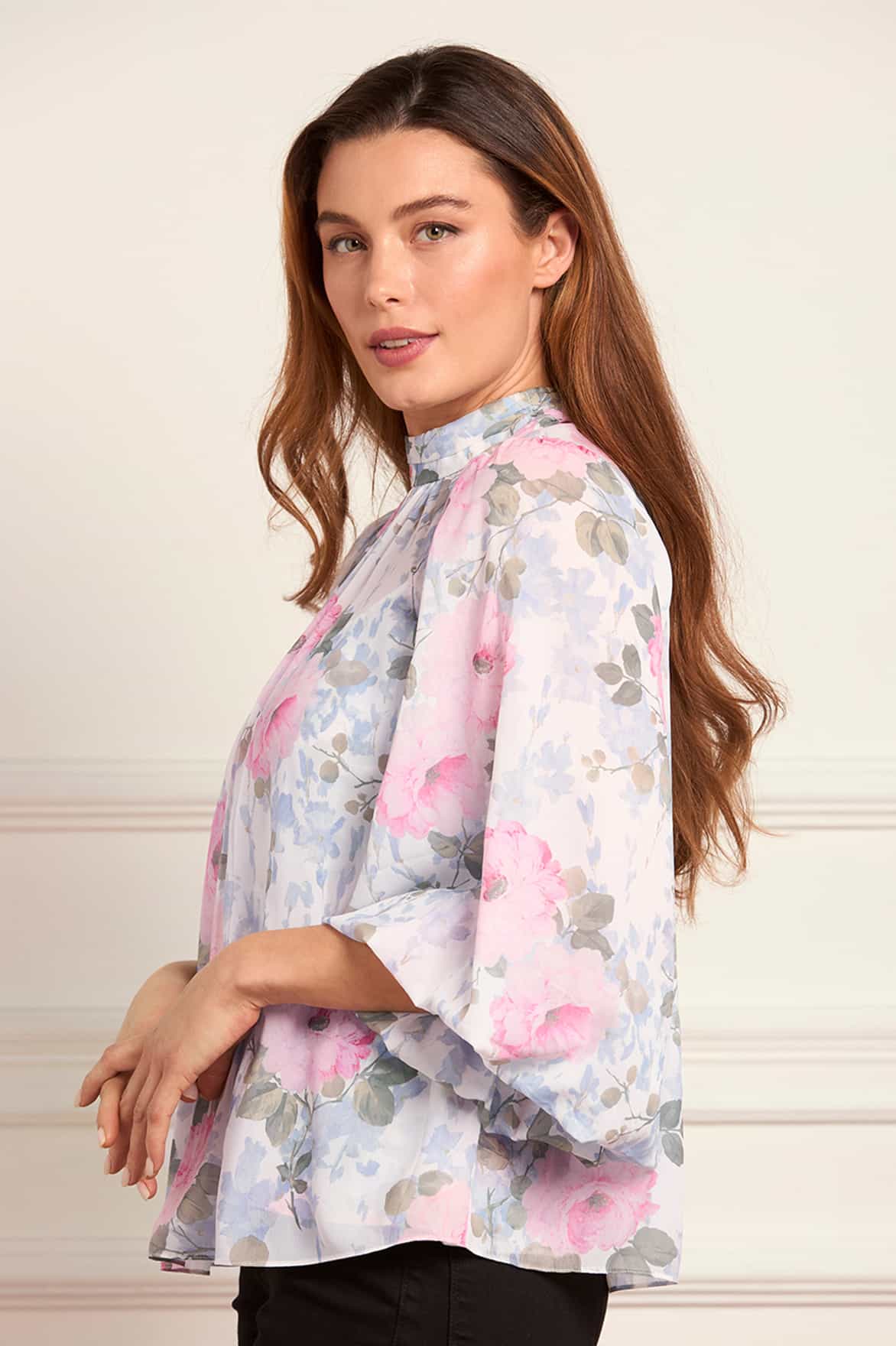 Camille's Garden Louisa Chiffon Top - Image 3