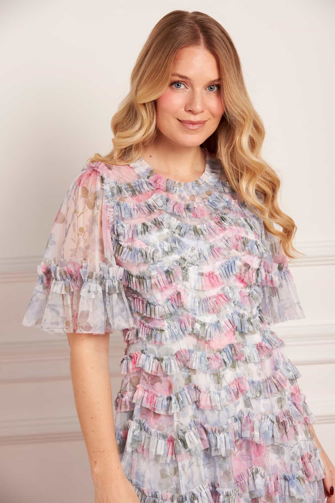 Camille's Garden Round Neck Ballerina Dress - Image 3