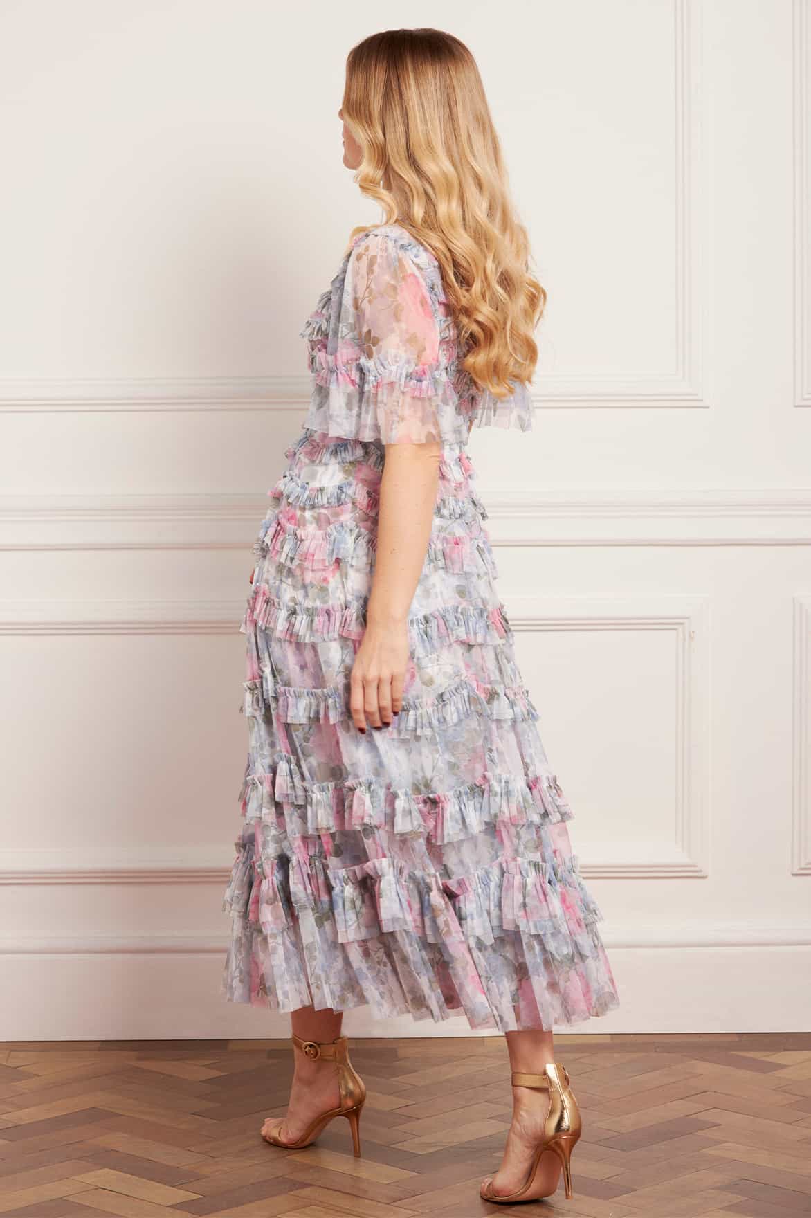 Camille's Garden Round Neck Ballerina Dress - Image 5