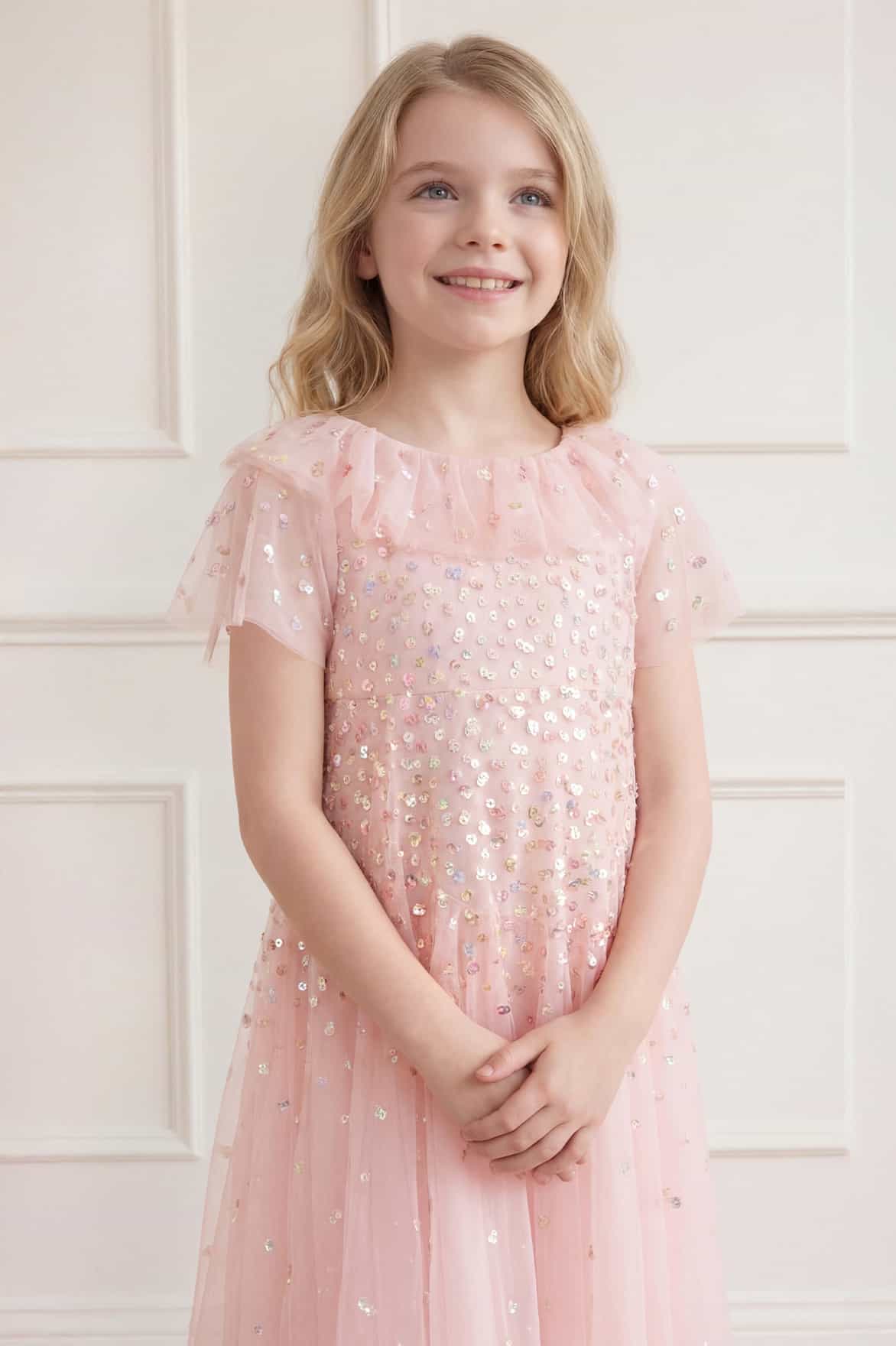 Candy Dot Kids Dress - Image 3