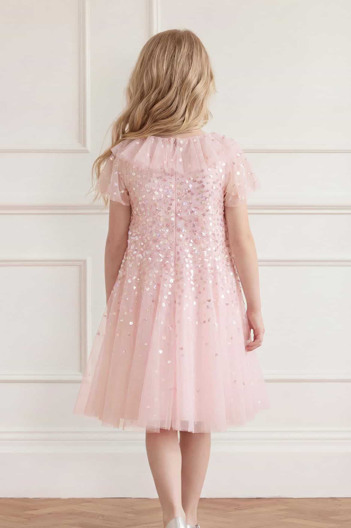 Candy Dot Kids Dress - Image 4