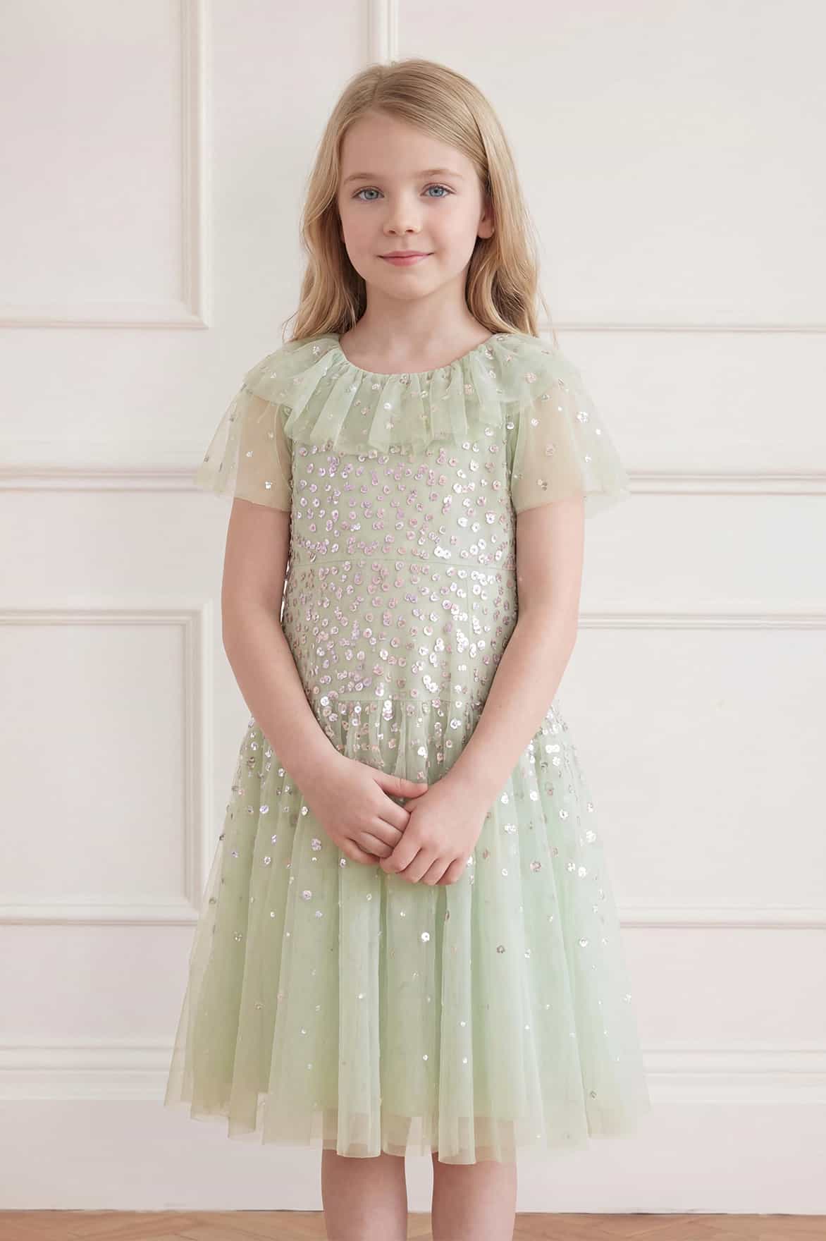 Candy Dot Kids Dress - Image 3