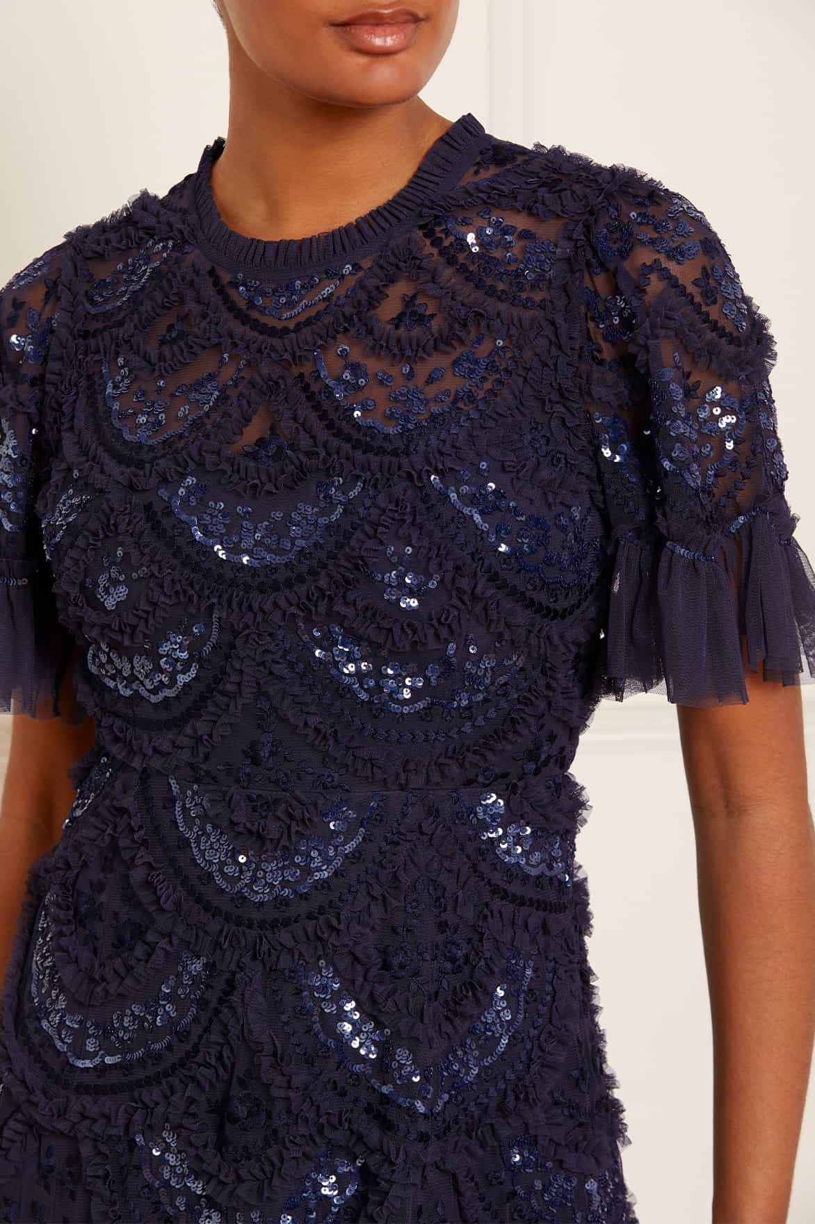 Carmen Ruffle Ankle Gown - Image 3