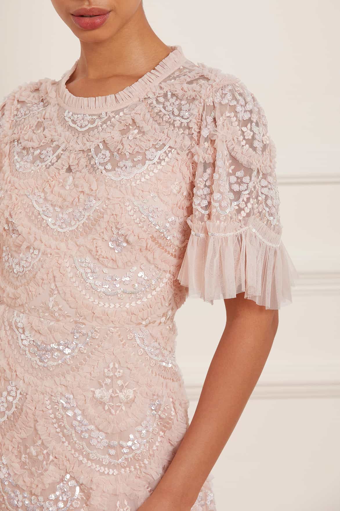 Carmen Ruffle Ankle Gown - Image 9