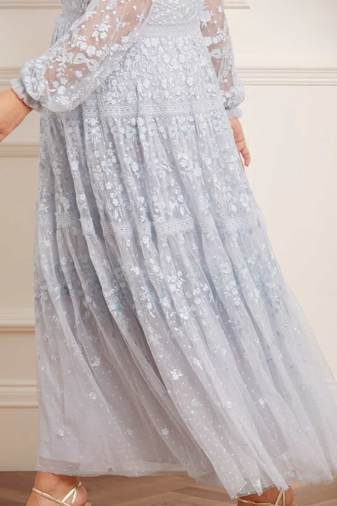Celestia Ribbon Ankle Gown - Image 10