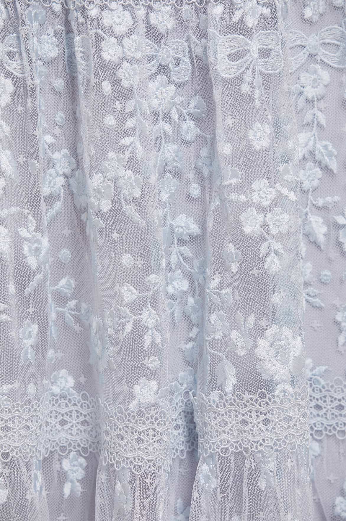 Celestia Ribbon Ankle Gown - Image 5