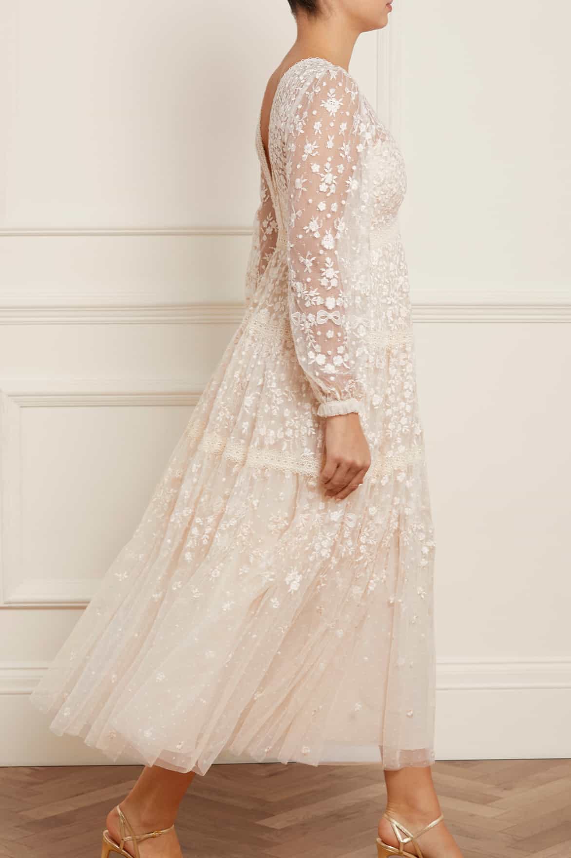 Celestia Ribbon Ankle Gown - Image 4