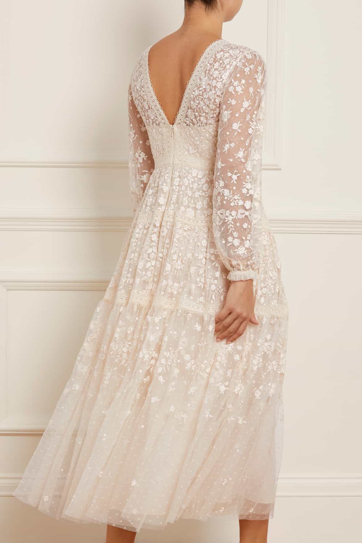 Celestia Ribbon Ankle Gown - Image 7
