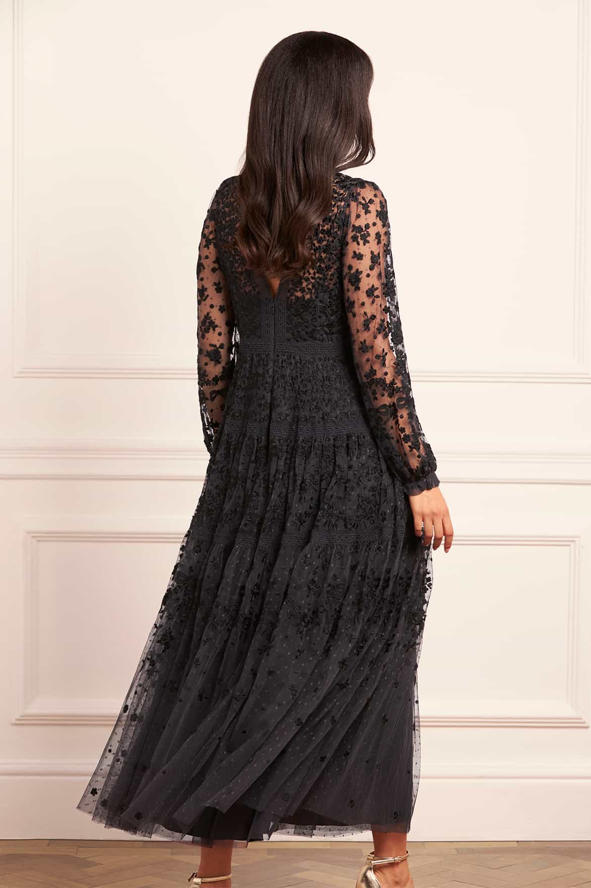 Celestia Ribbon Ankle Gown - Image 5