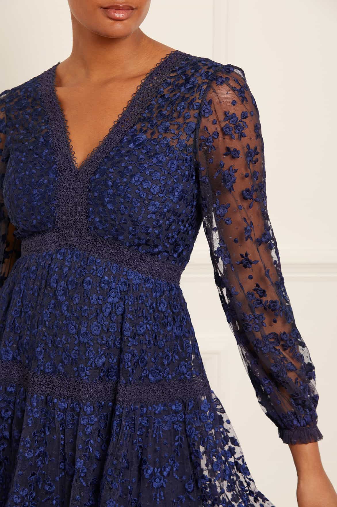 Celestia Ribbon Ankle Gown - Image 3