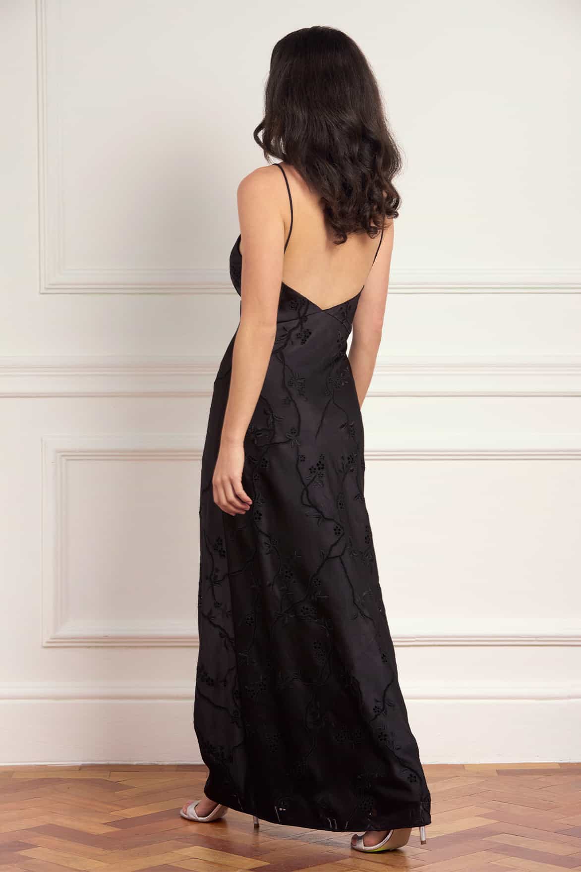 Cherry Blossom Satin Cami Gown - Image 5