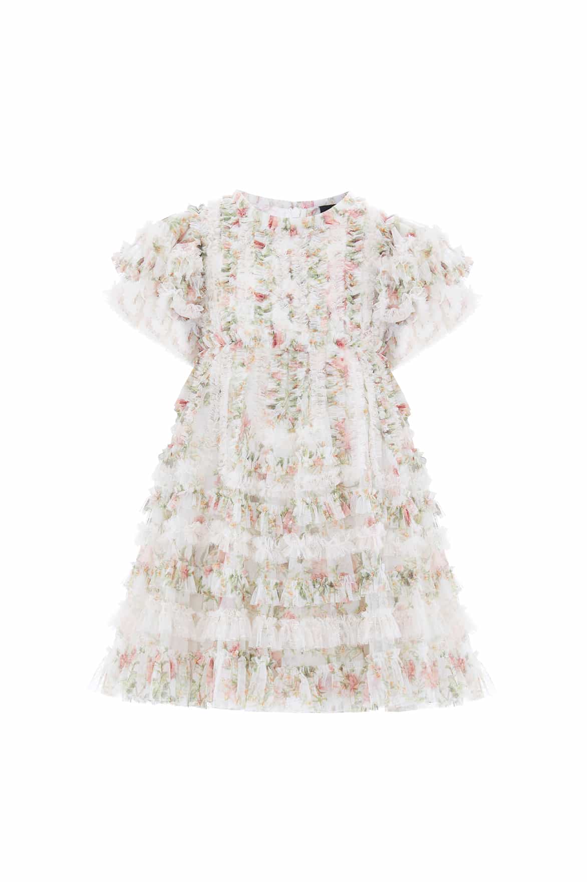 Colette's La Vie En Rose Short Sleeve Kids Dress - Image 3