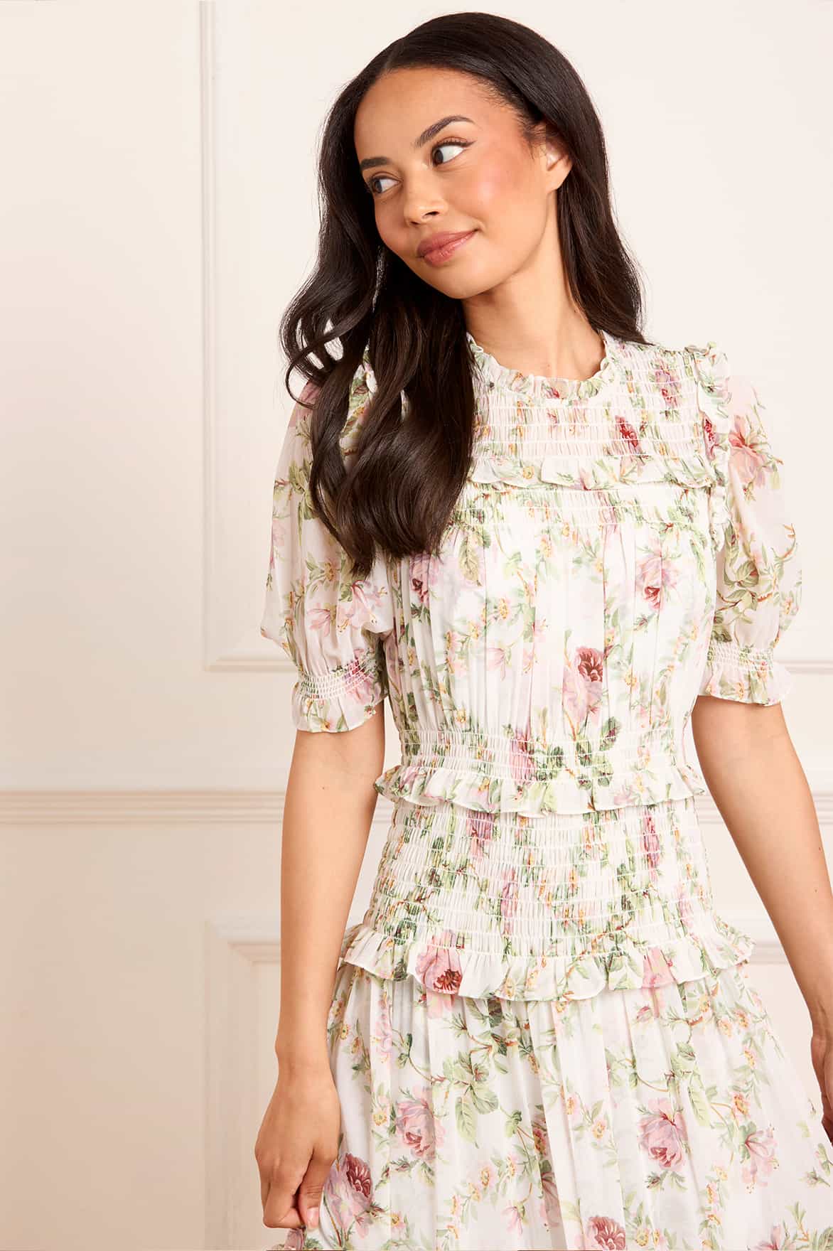 Colette's Rose Emilia Georgette Ballerina Dress - Image 3