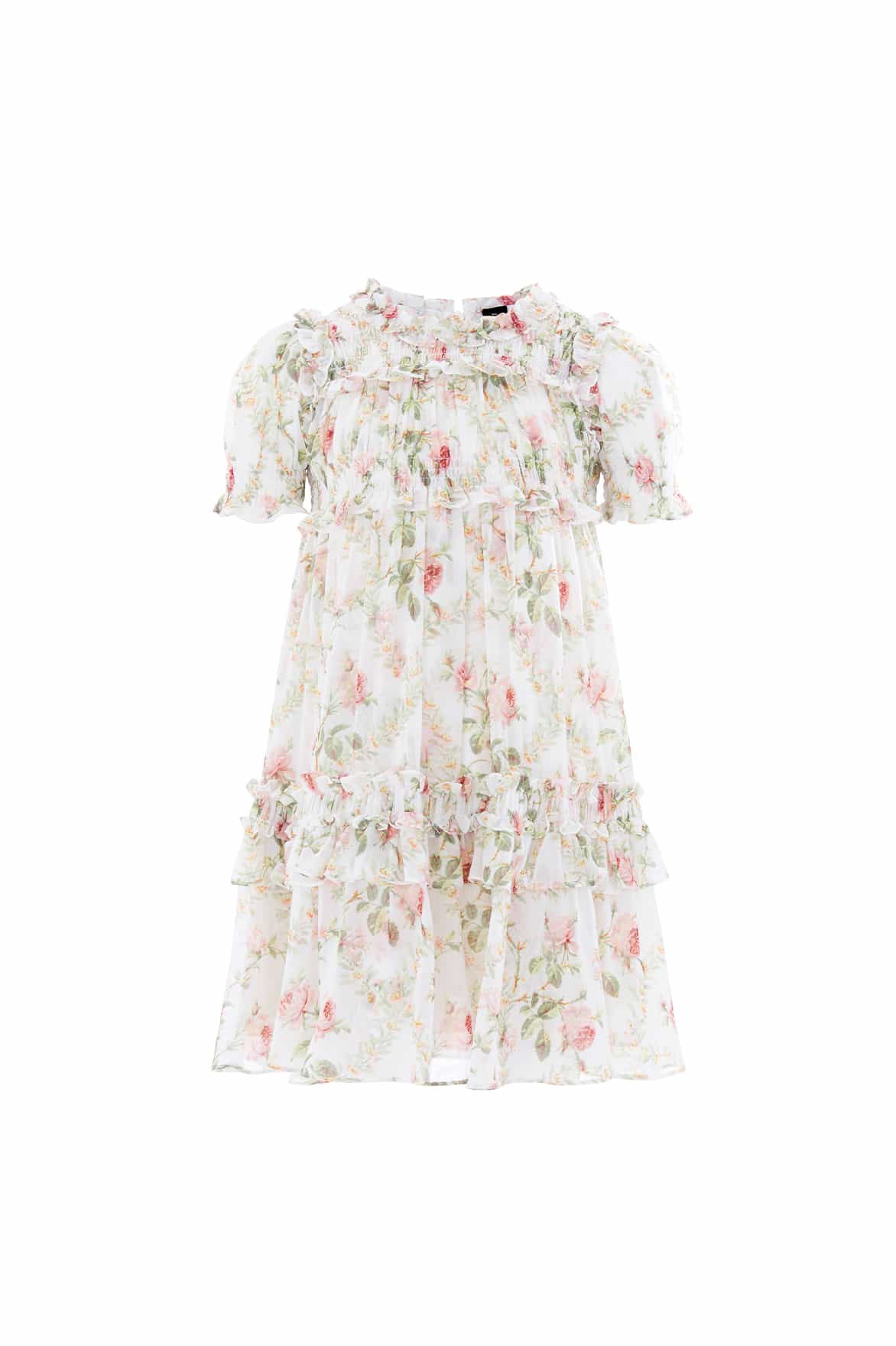 Colette's Rose Emilia Georgette Kids Dress - Image 3