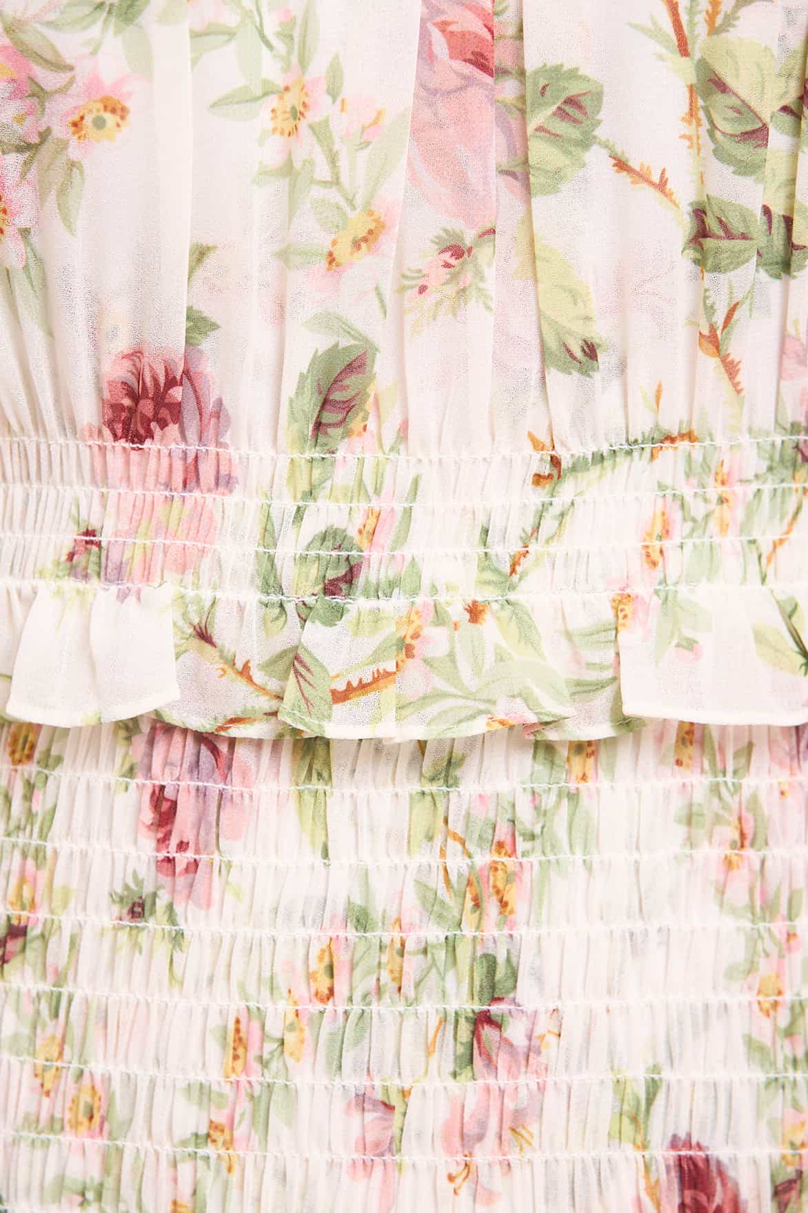 Colette's Rose Emilia Georgette Micro Mini Dress - Image 4
