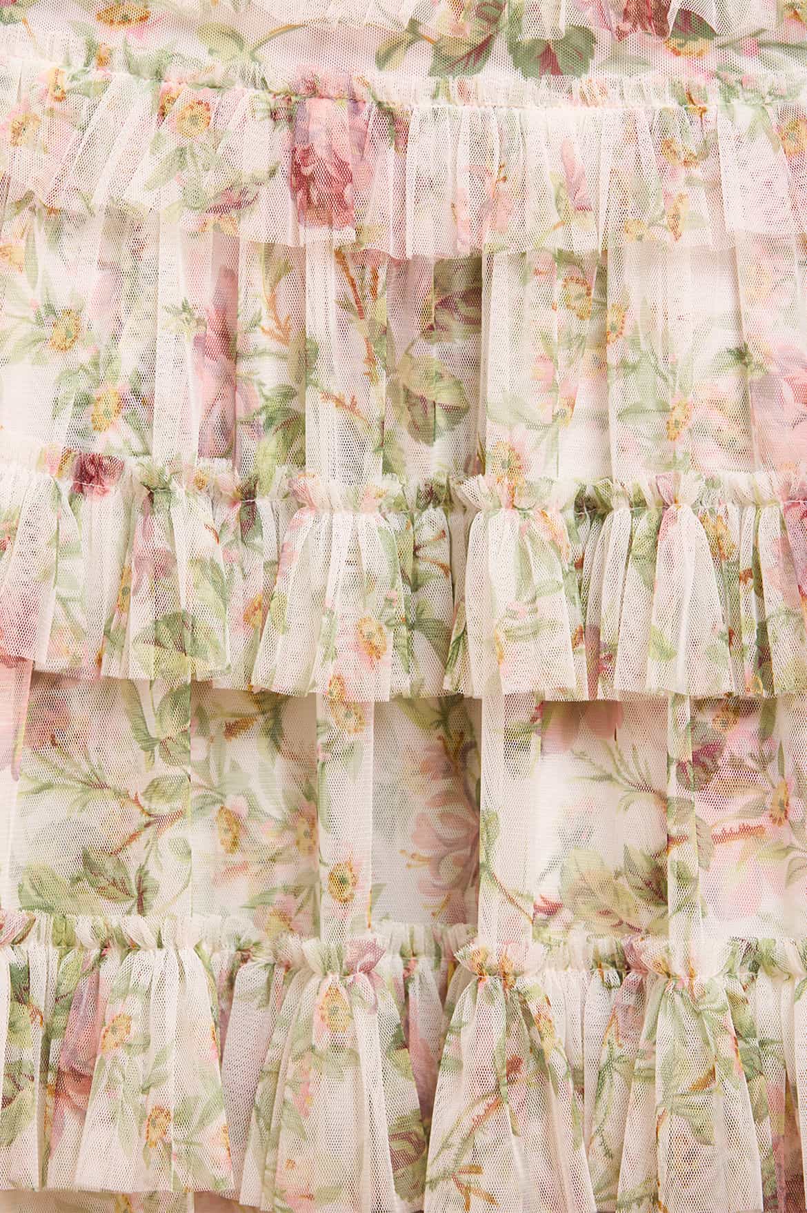 Colette's Rose Short Sleeve Ankle Gown - Image 4