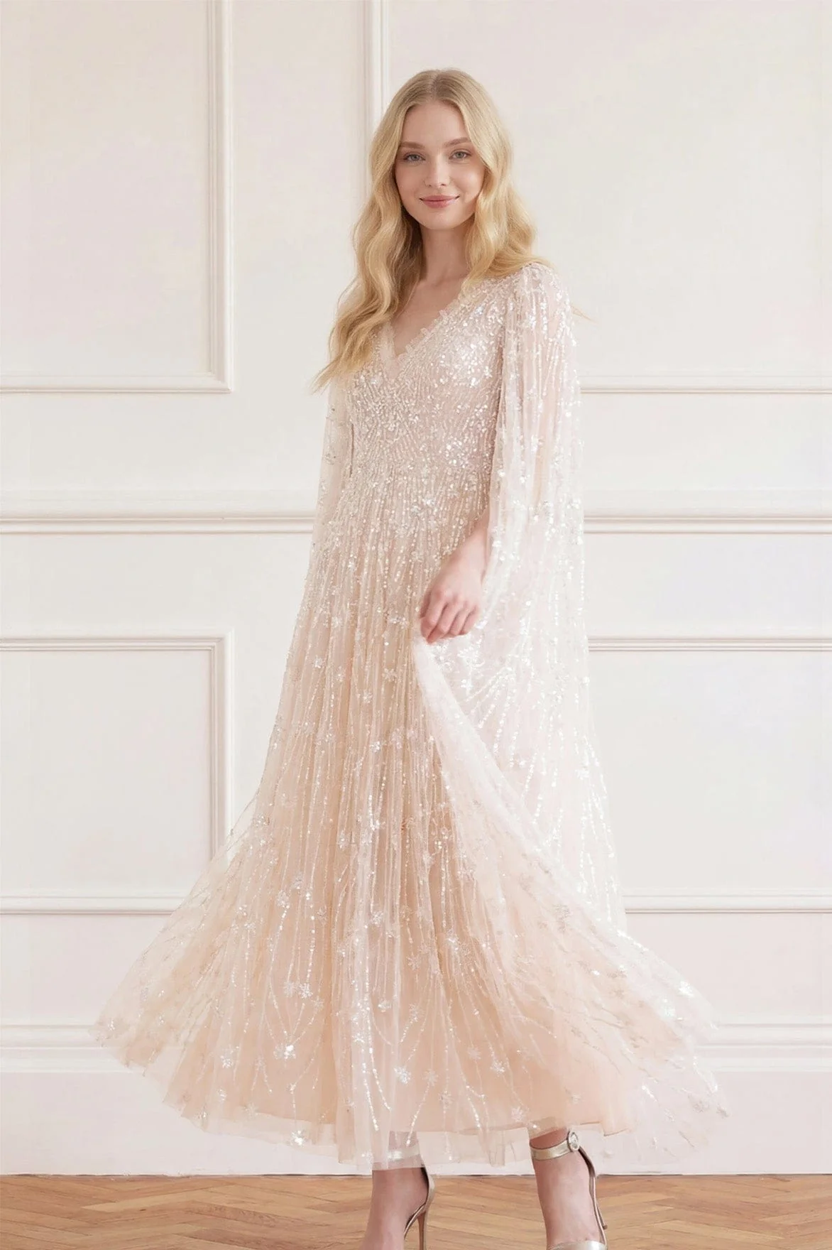 Comet Ankle Gown