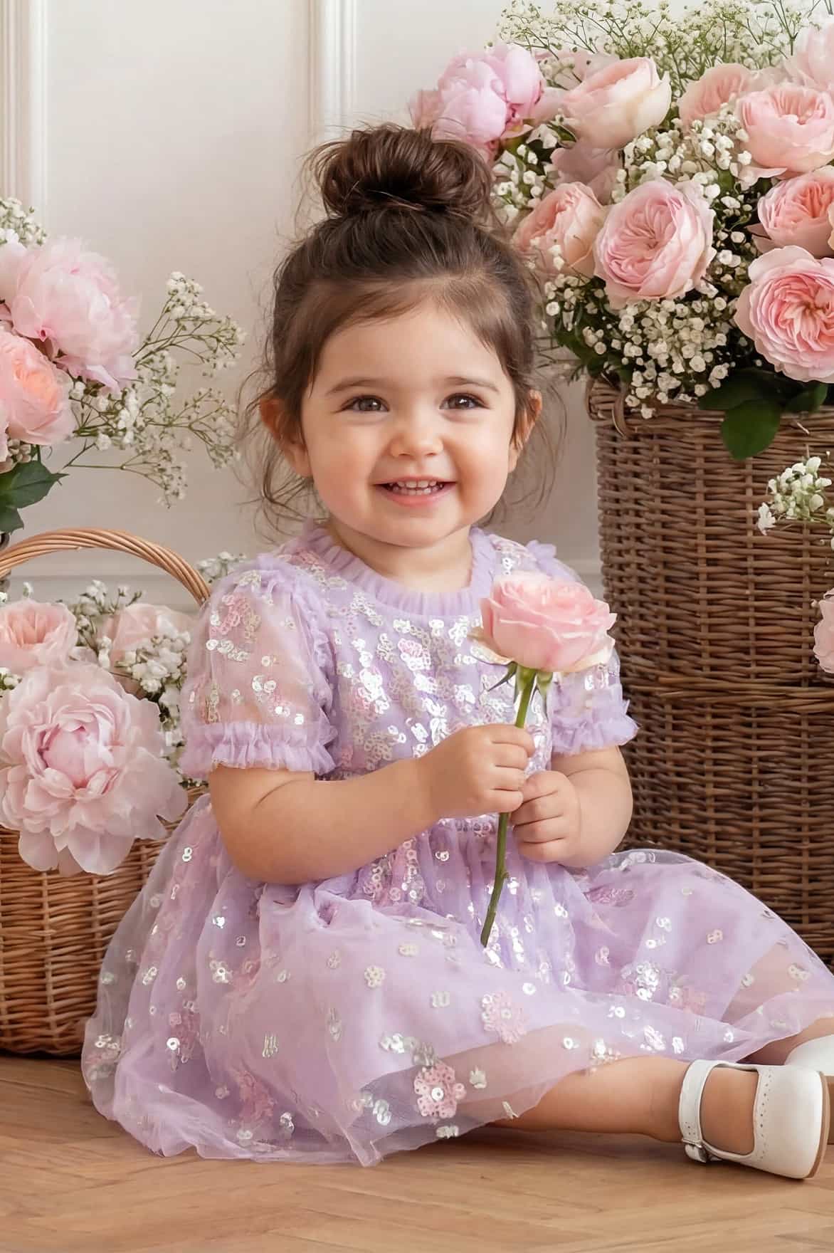 Confetti Baby Dress