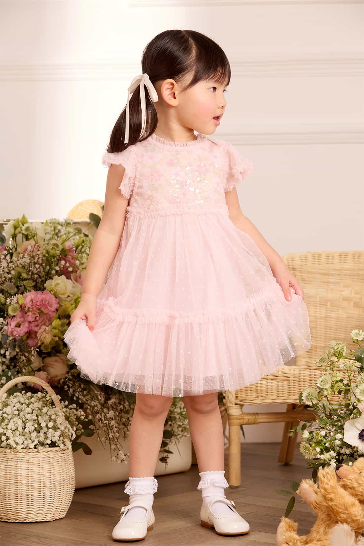 Confetti Bodice Baby Dress - Image 3