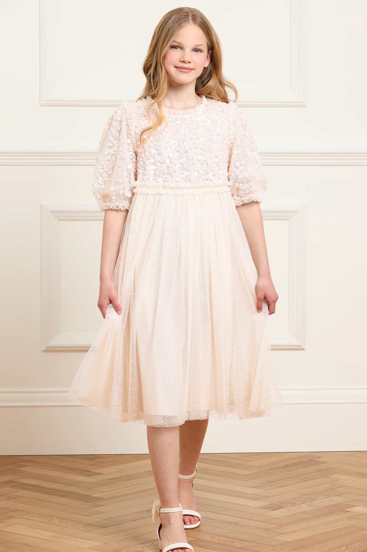 Confetti Bodice Kids Dress - Image 2